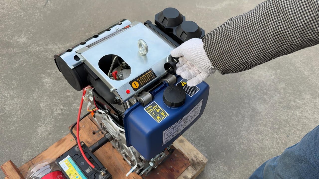 Reliability enhanced single cylinder diesel engine