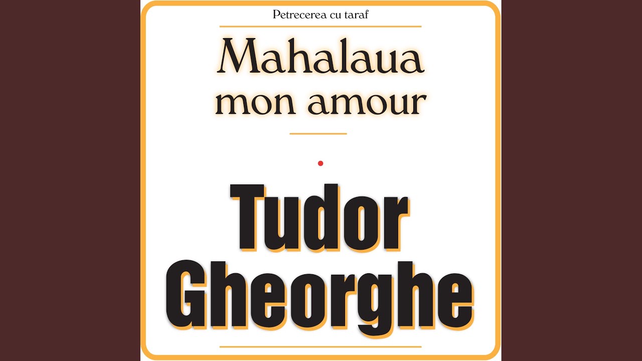 AH, CE DOR MI-ESTE DE TINE