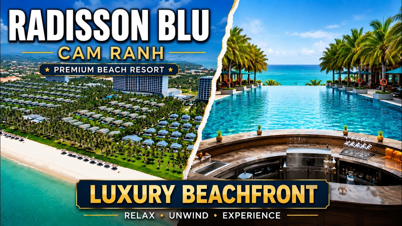 [4K] Radisson Blu Resort Cam Ranh Viet Nam
