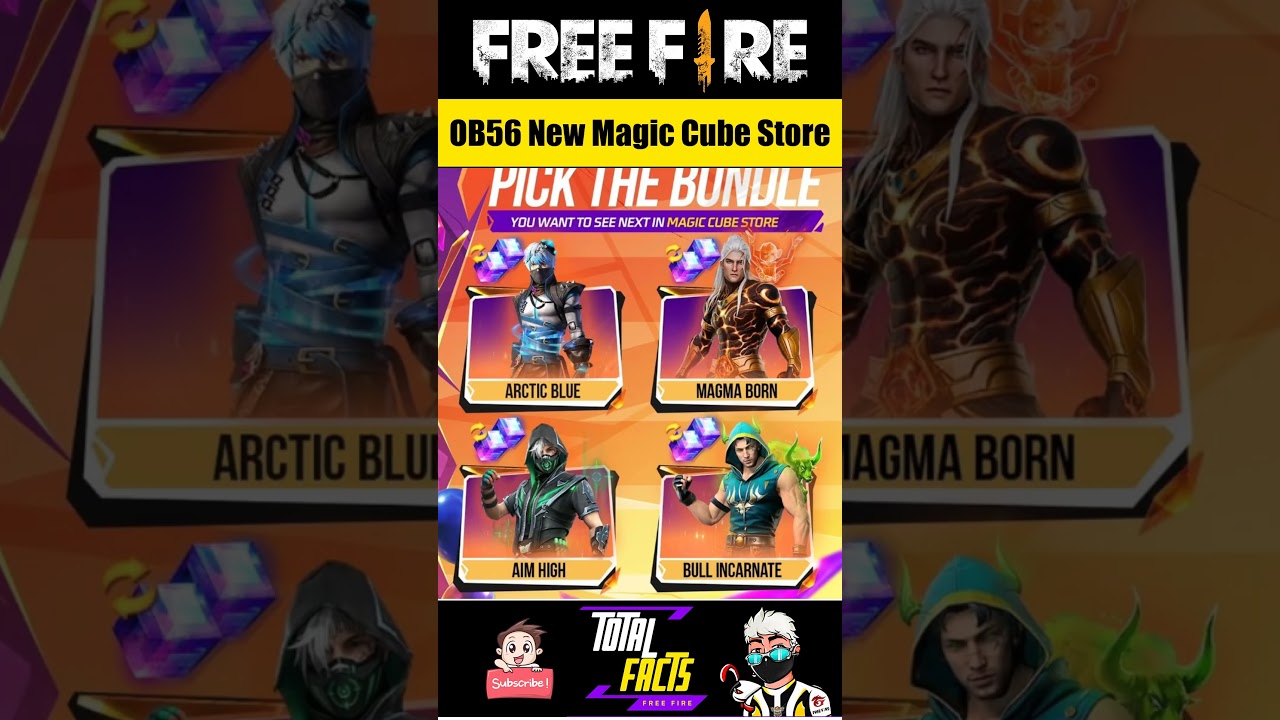 OB56 Next Magic Cube Store New Update & All Upcoming Rewards 🤩 Free Fire