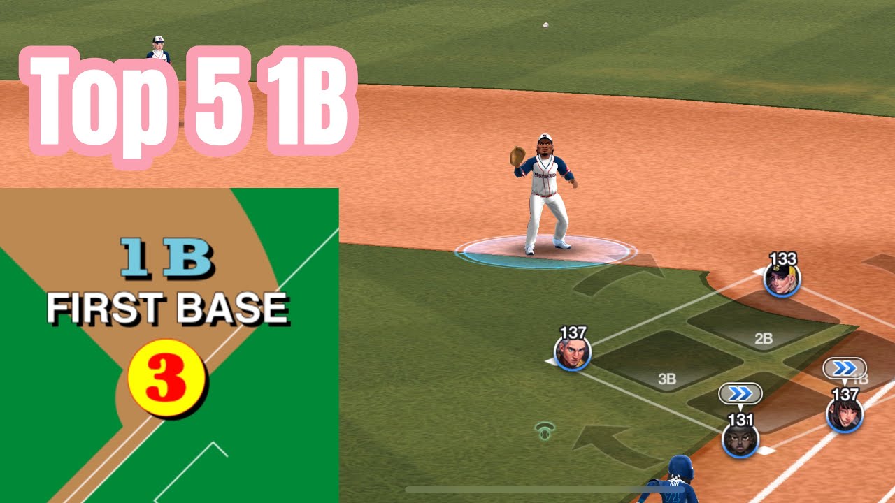 Baseball Clash - Top 5 1st Basemen