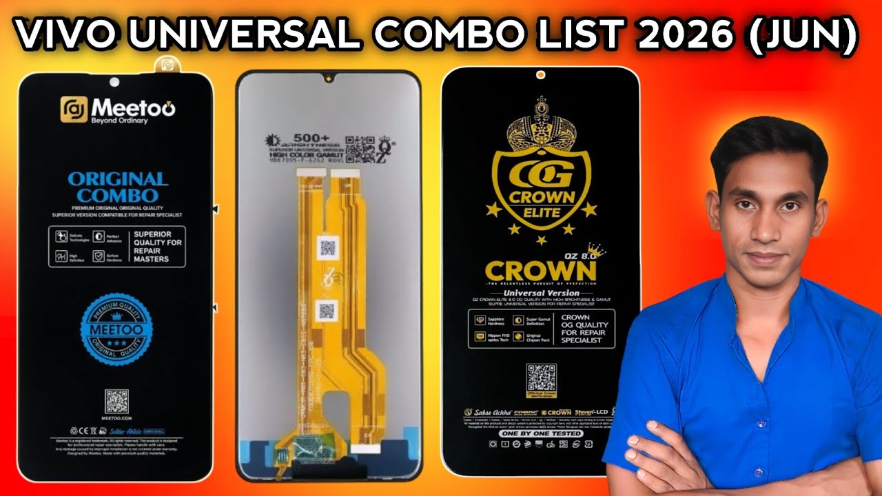 Vivo Universal display folder list 2026.  (New Update)