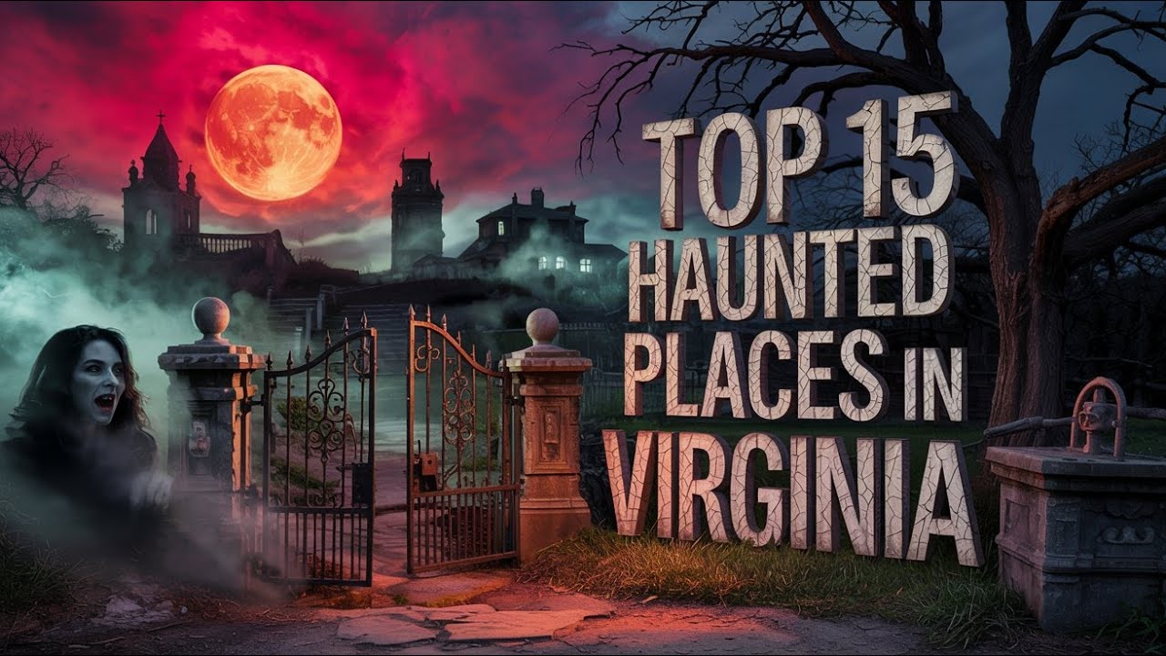 Top 15 Haunted Places in Virginia | Real Ghost Encounters You Won’t Forget