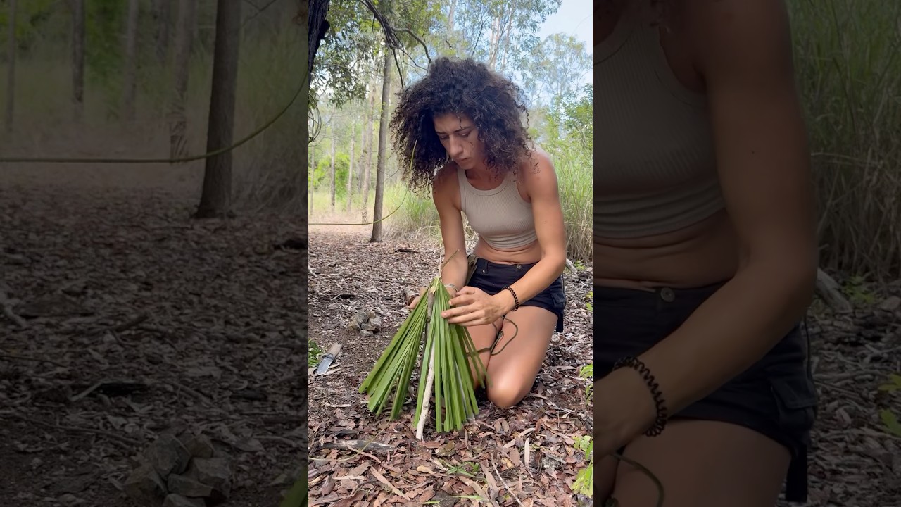 Natural Mosquito Repellent |Simple Survival Technique |ASMR
