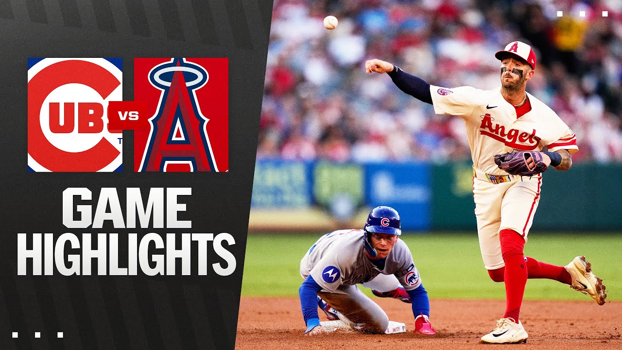Cubs vs. Angels Game Highlights (8/23/25) | MLB Highlights