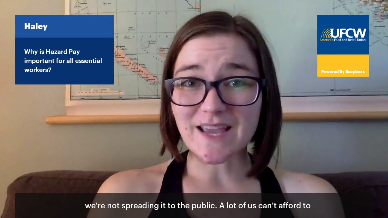 Haley on why hazard pay is important for all essential workers