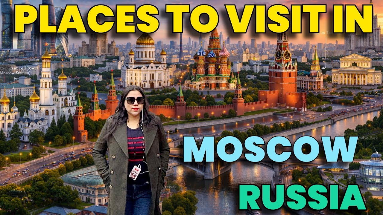 Must Visit Places in Moscow, Russia | Russia Travel Vlog