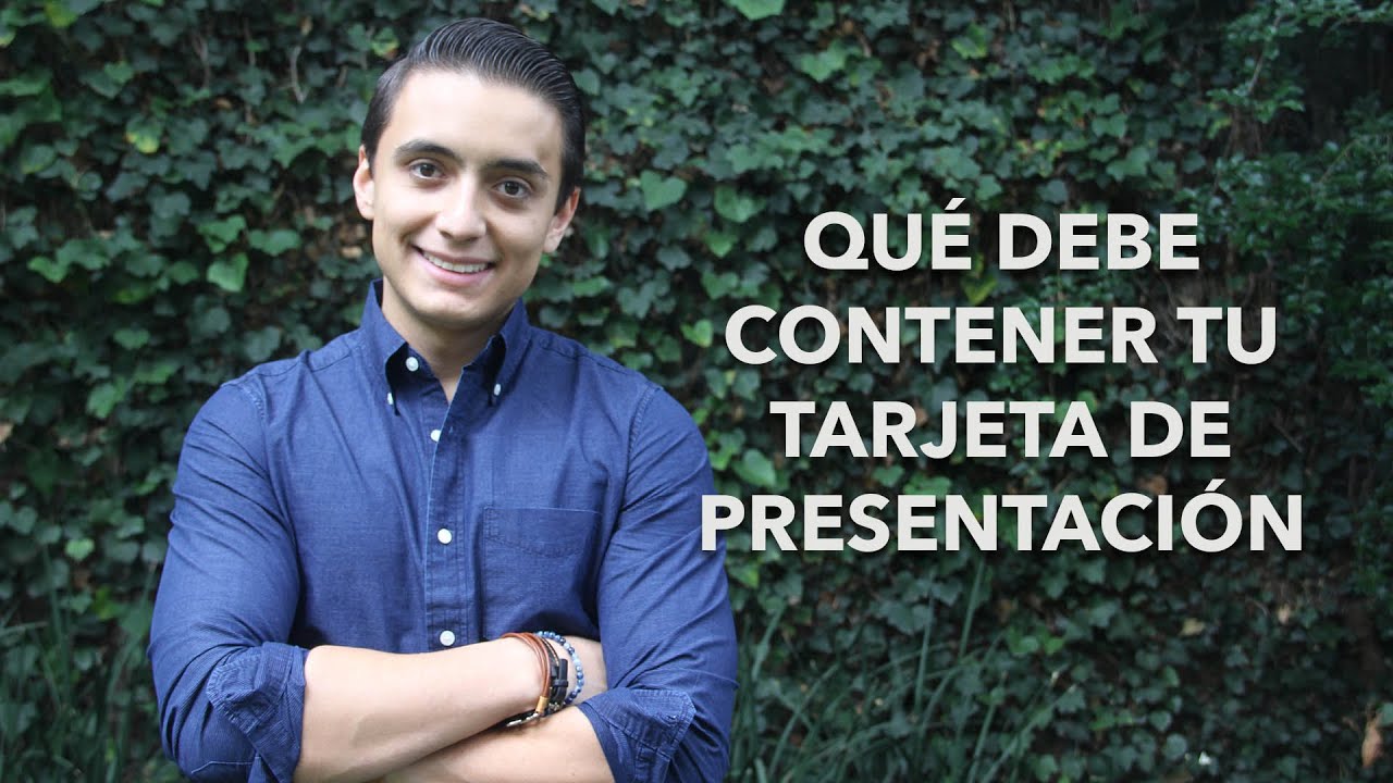 Qu&eacute; debe contener tu tarjeta de presentaci&oacute;n | Humberto Guti&eacute;rrez