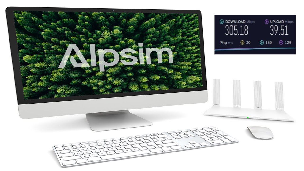 INTERNET VELOCE ILLIMITATO SENZA FIBRA - ALPSIM!