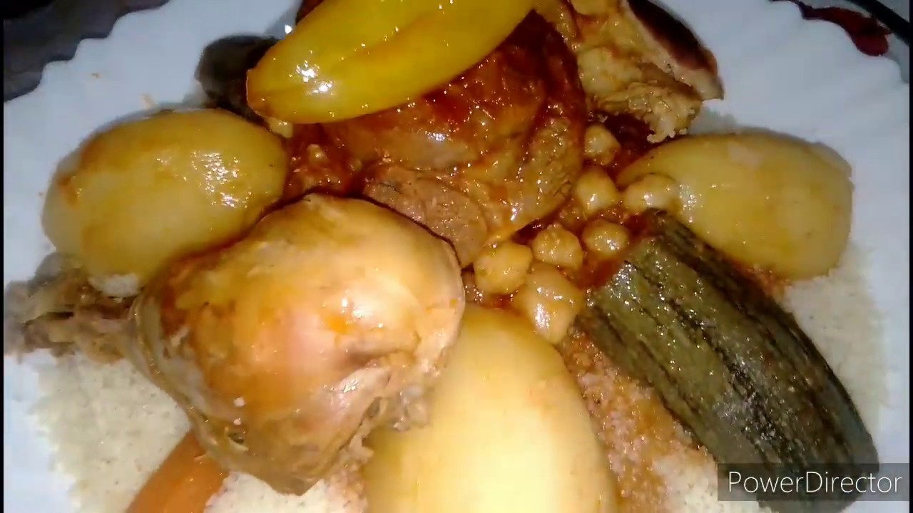 غداء العيد/ الطعام الكسكسي البربوشة على طريقة ناس الشرق👍 ناس باتنة الشاوية 👌بنة لعراس😋