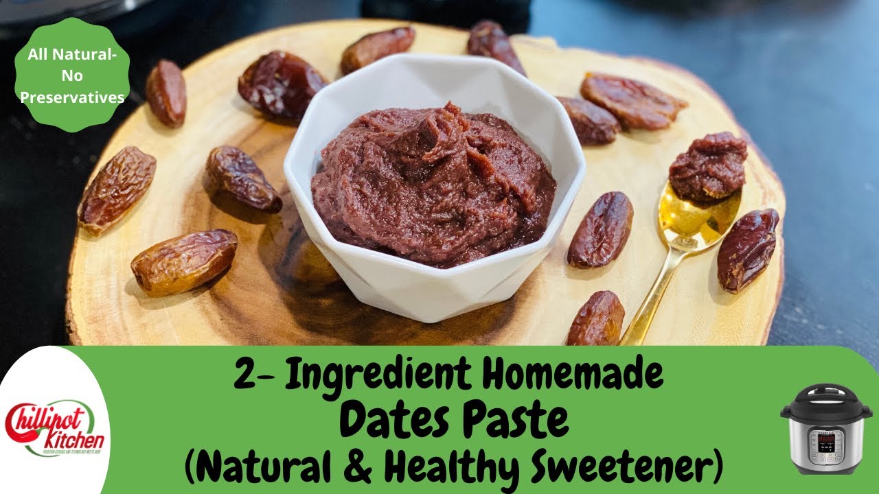 How To Make A Date Paste In Instant Pot|Healthy Natural Sweetener|Dates paste In Instant Pot