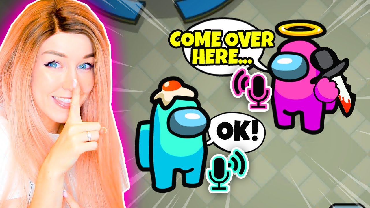 Tricking my friends in PROXIMITY CHAT Among Us!
