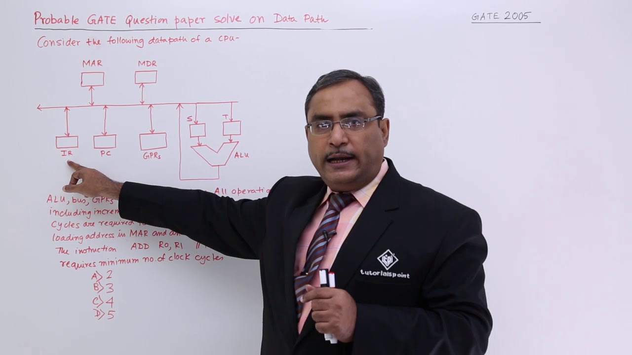Data Path with GATE Problem