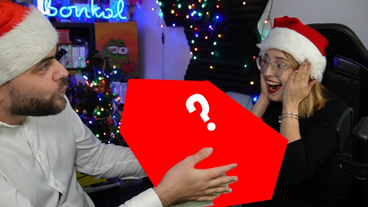 Wręczamy sobie prezenty z Pati na live - Święta 2022