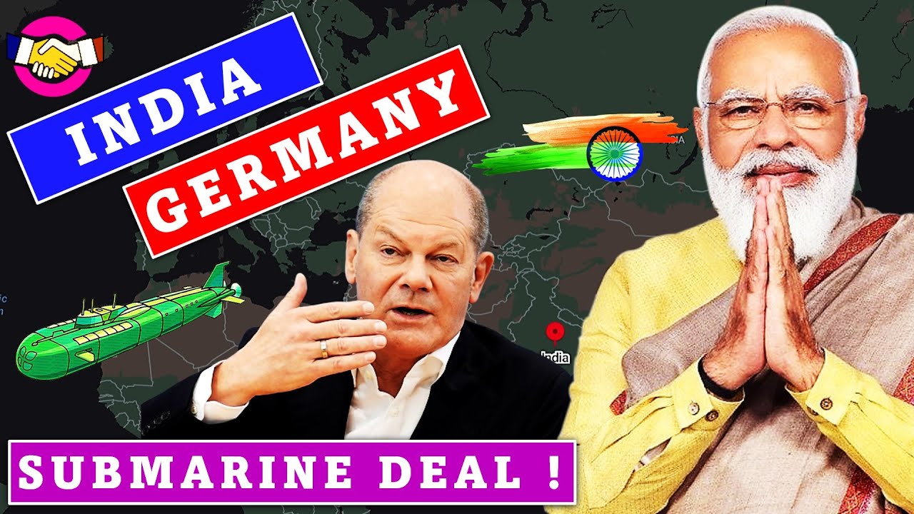 Germany pursues $5.2 billion submarine deal with India #india #germany #upsc #defence