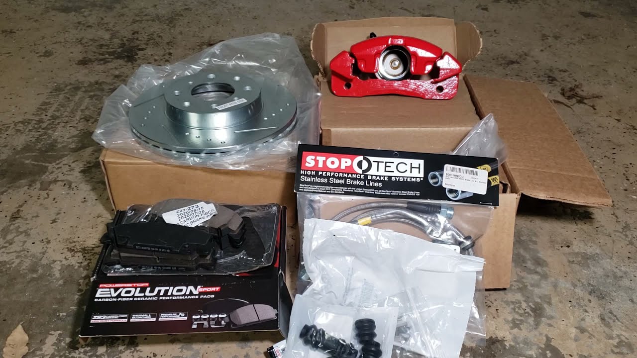 Best Budget EF Front Brake Upgrade No Modifications Needed!!