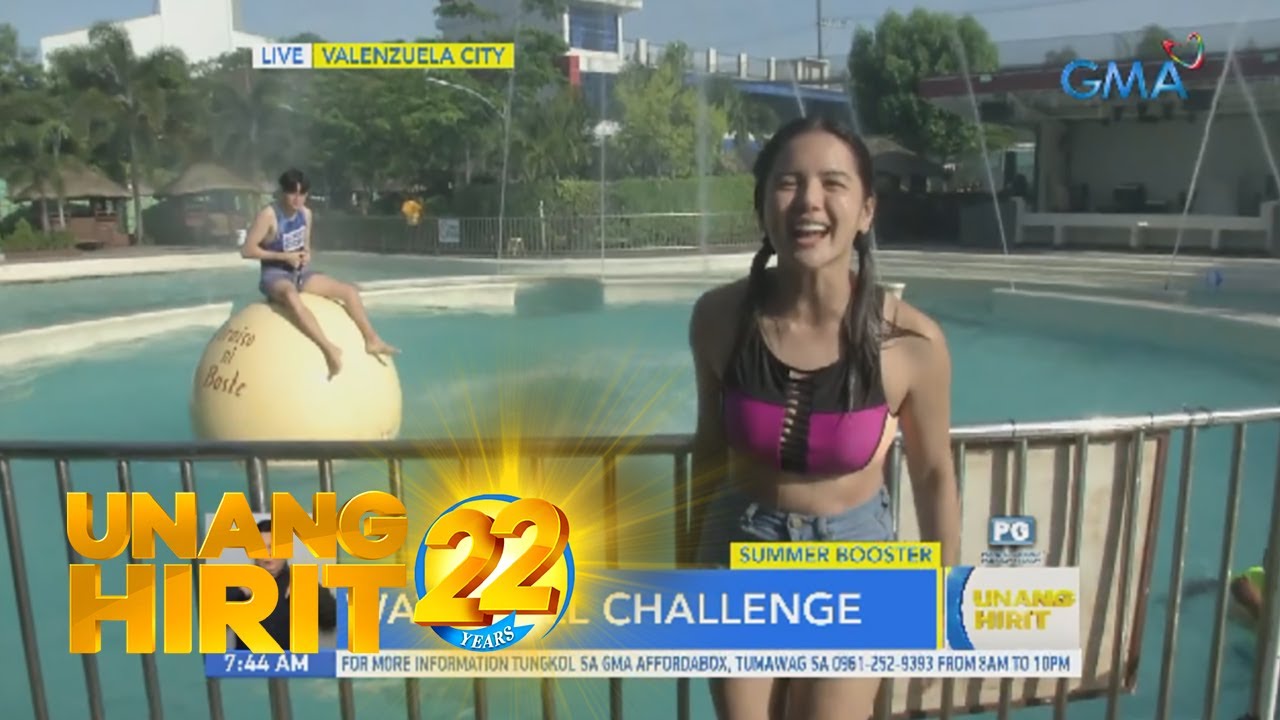 UH Funliners: Wave Ball experience with Jenzel Angeles at Kaloy Tingcungco! | Unang Hirit