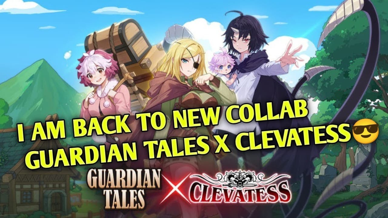 GUARDIAN TALES LIVE, I AM BACK FOR THE NEW COLLABORATION GT X CLEVATESS ANIME #shorts