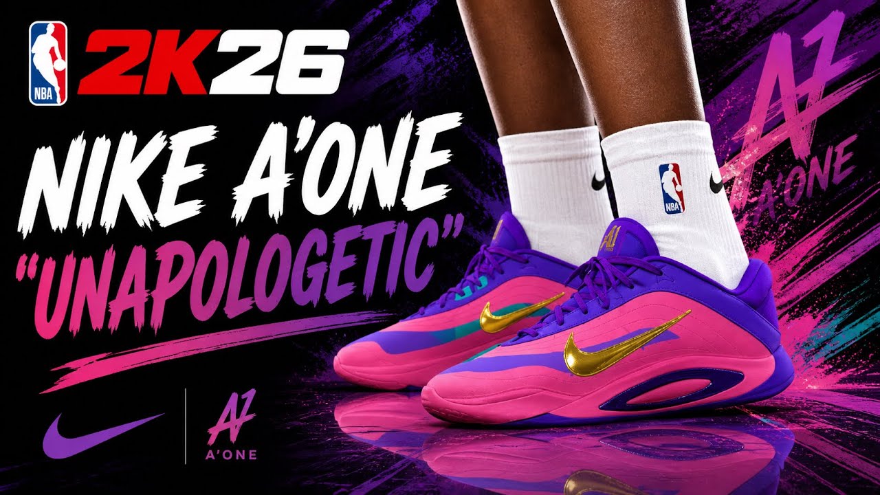 Создатель обуви для NBA 2K26 - Nike A'One 