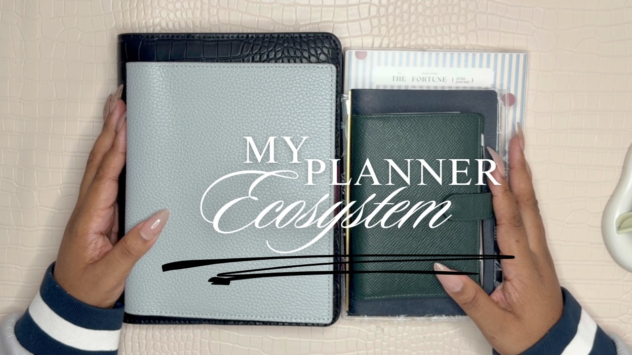 all of my planners + how I use them (for Q1)
