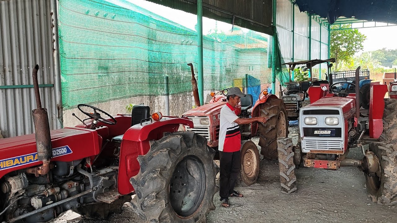 Máy cày cũ dân dùng giá từ 13 triệu một chiếc số điện thoại trong phần mô tả.