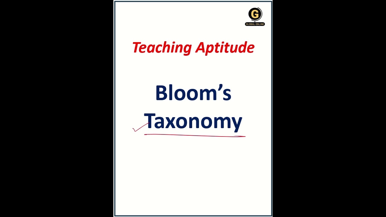 Bloom's Taxonomy Easy Tricks | Teaching Aptitude Important Topic | #ugcnetpaper1 #teachingaptitude