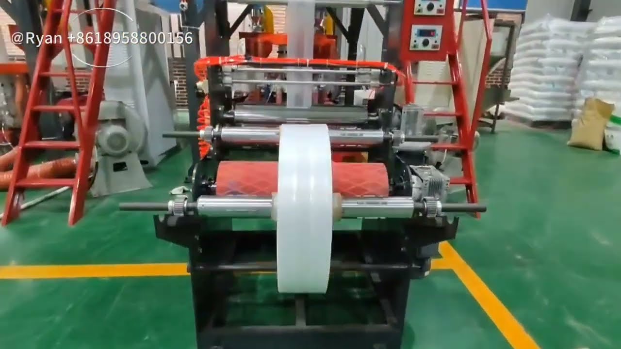 China HDPE and LDPE ABA Film Blowing Machine 