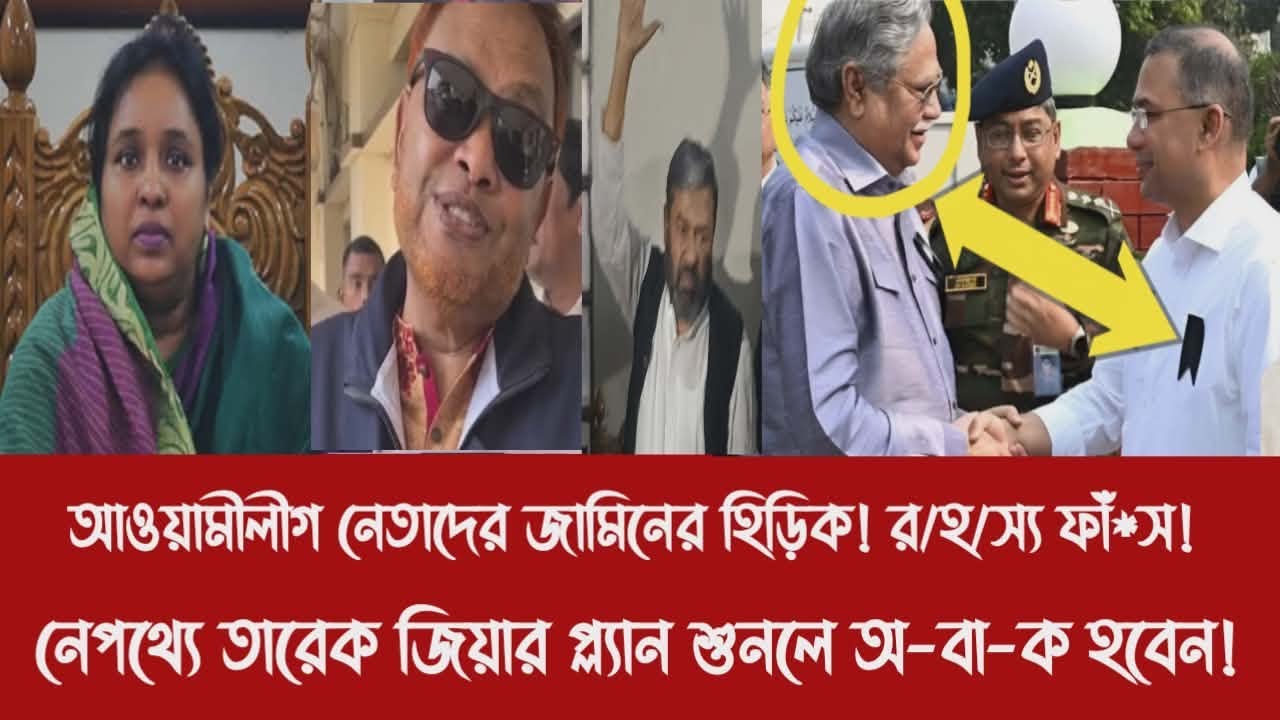 আওয়ামীলীগ নেতাদের জামিনের হিড়িক! র/হ/স্য ফাঁ*স!||নেপথ্যে তারেক জিয়ার প্ল্যান শুনলে অ-বা-ক হবেন!