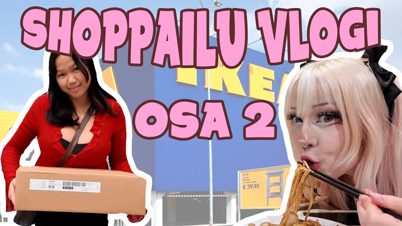 Riidellään julkisesti IKEAssa feat. Sara | SHOPPAILU VLOGI OSA 2