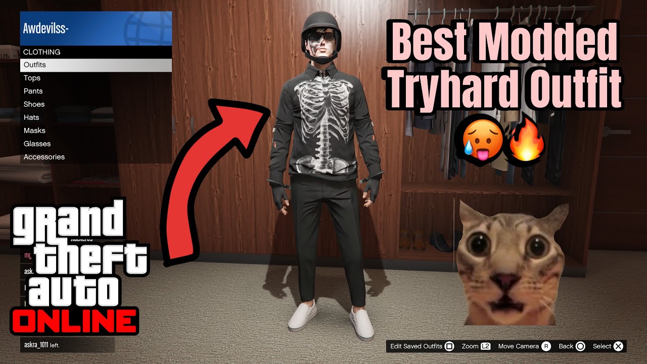 GTA Online | Exclusive Modded Tryhard Outfit !!! 😳