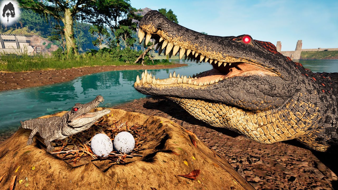 The Isle | SAINDO DO OVO! O BEBÊ DEINO ALBINO GENIAL! Fiz Uma Armadilha E Derrubei O T-Rex!🤍