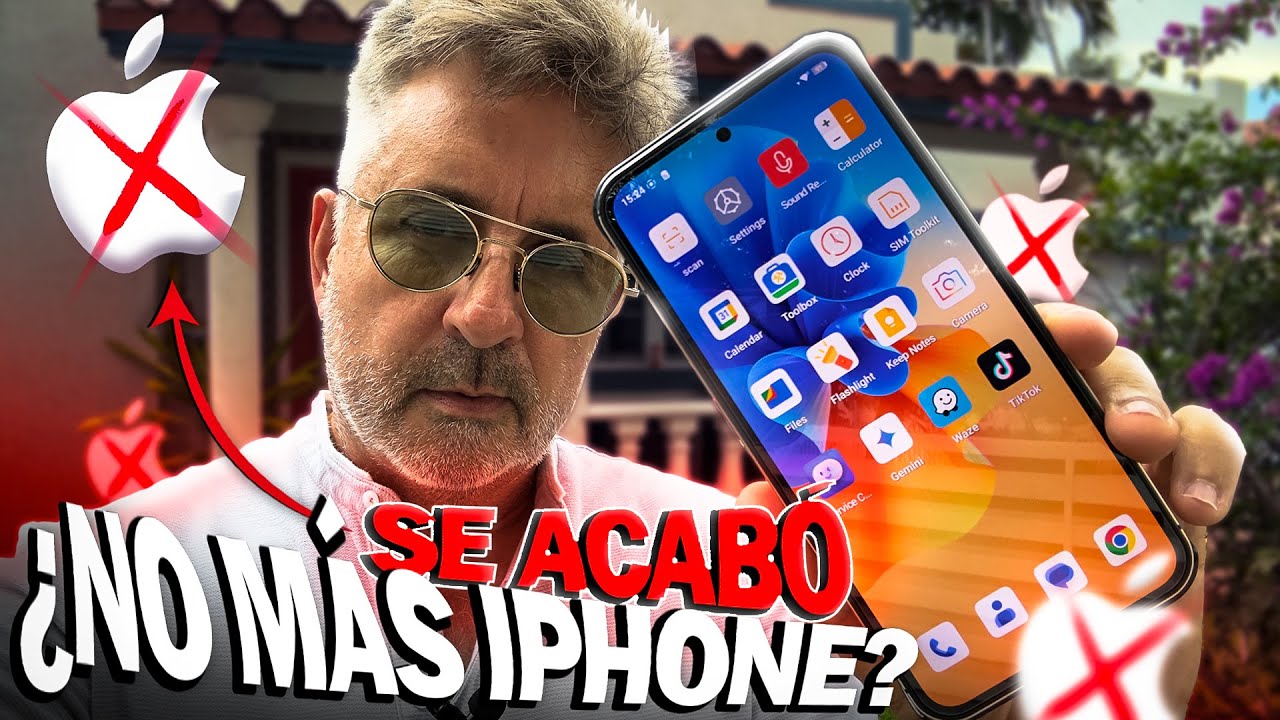 Toda mi vida usé iPhone… hasta que probé este tanque elegante • Oukitel WP210