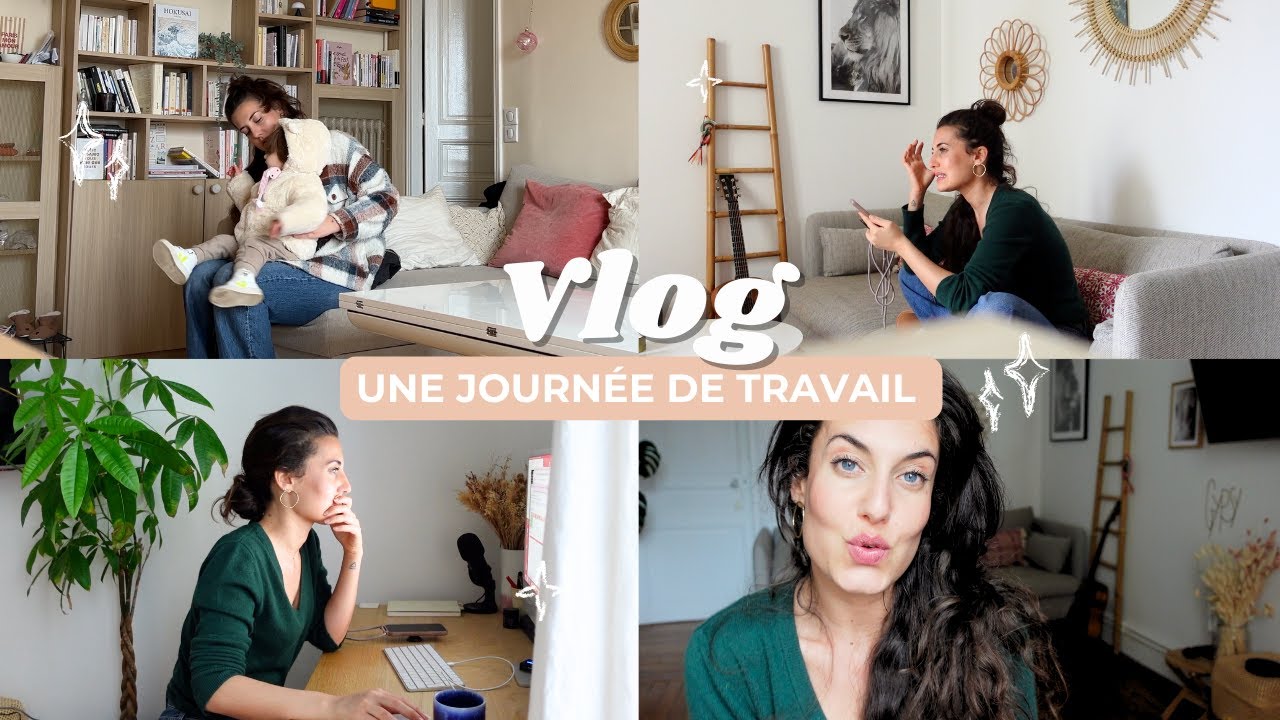 Une journée dans ma vie de créatrice de contenus et de maman⎪VLOG