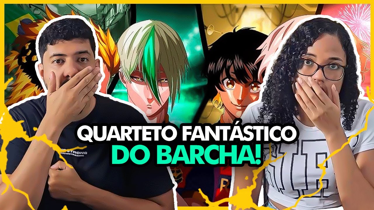 REACT PeJota - Barcha ⚽ (Blue Lock) | Reis de Catalunha | | Caçadores React