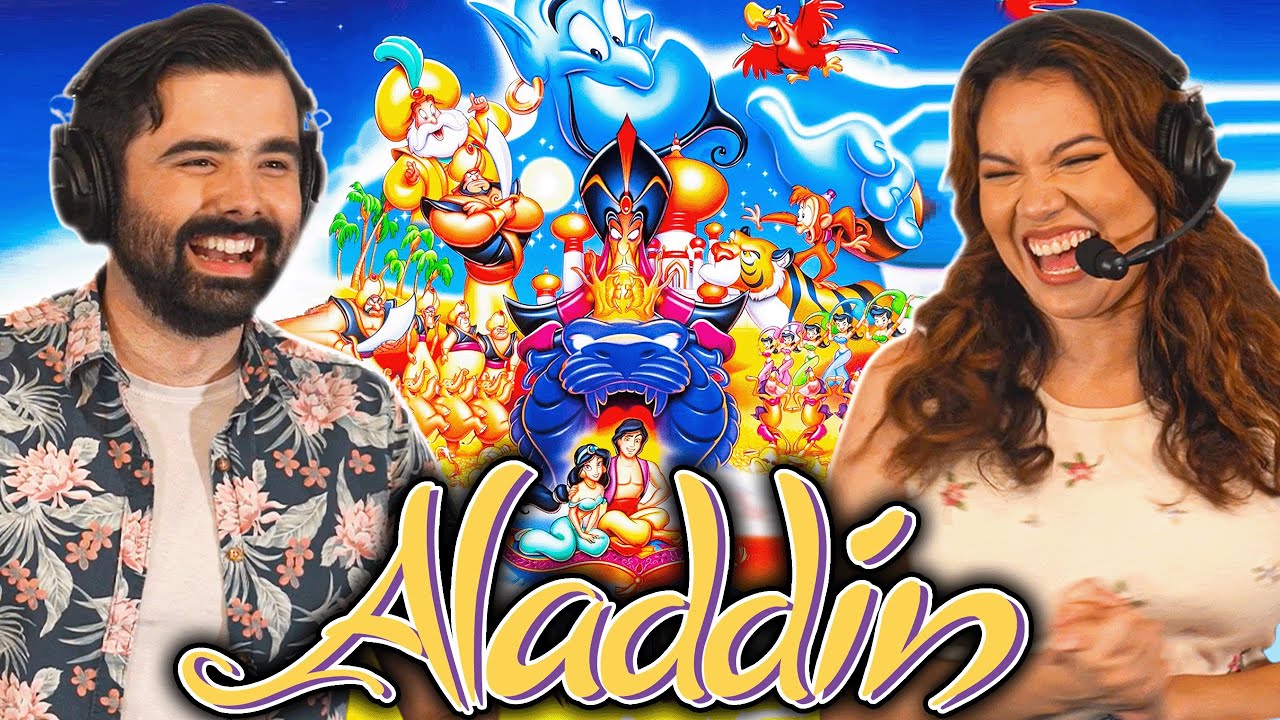 РЕАКЦИЯ НА ФИЛЬМ «АЛАДДИН»! Совершенно новый мир! КЛАССИКА мультфильмов Disney