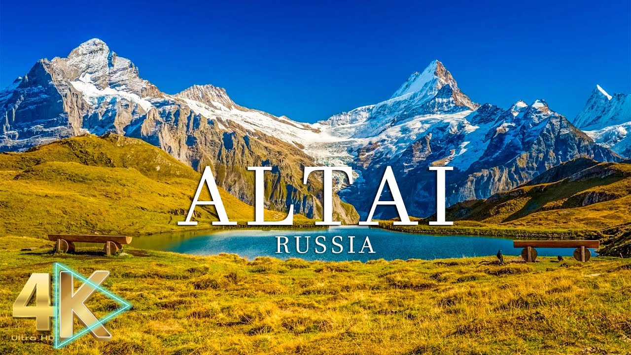 ALTAI 4K - Scenic Relaxation Film with Calming Music - 4K Video Ultra HD