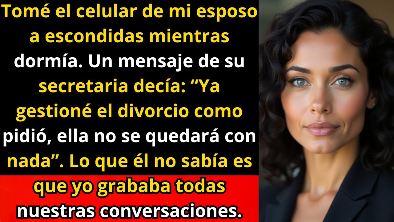 Tomé el celular escondido de mi esposo — un mensaje cambió todo lo que yo sabía sobre nosotros