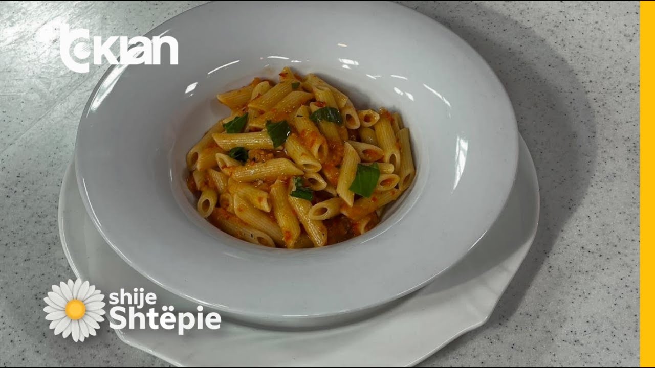 Shije Shtëpie - Makarona me krem speci - Tv Klan