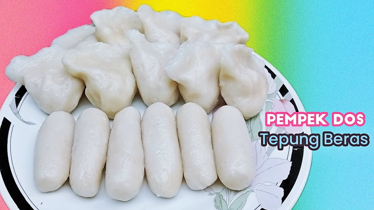 Pempek Tanpa Ikan || Pempek Dos Tepung Beras - Enak & Lembut