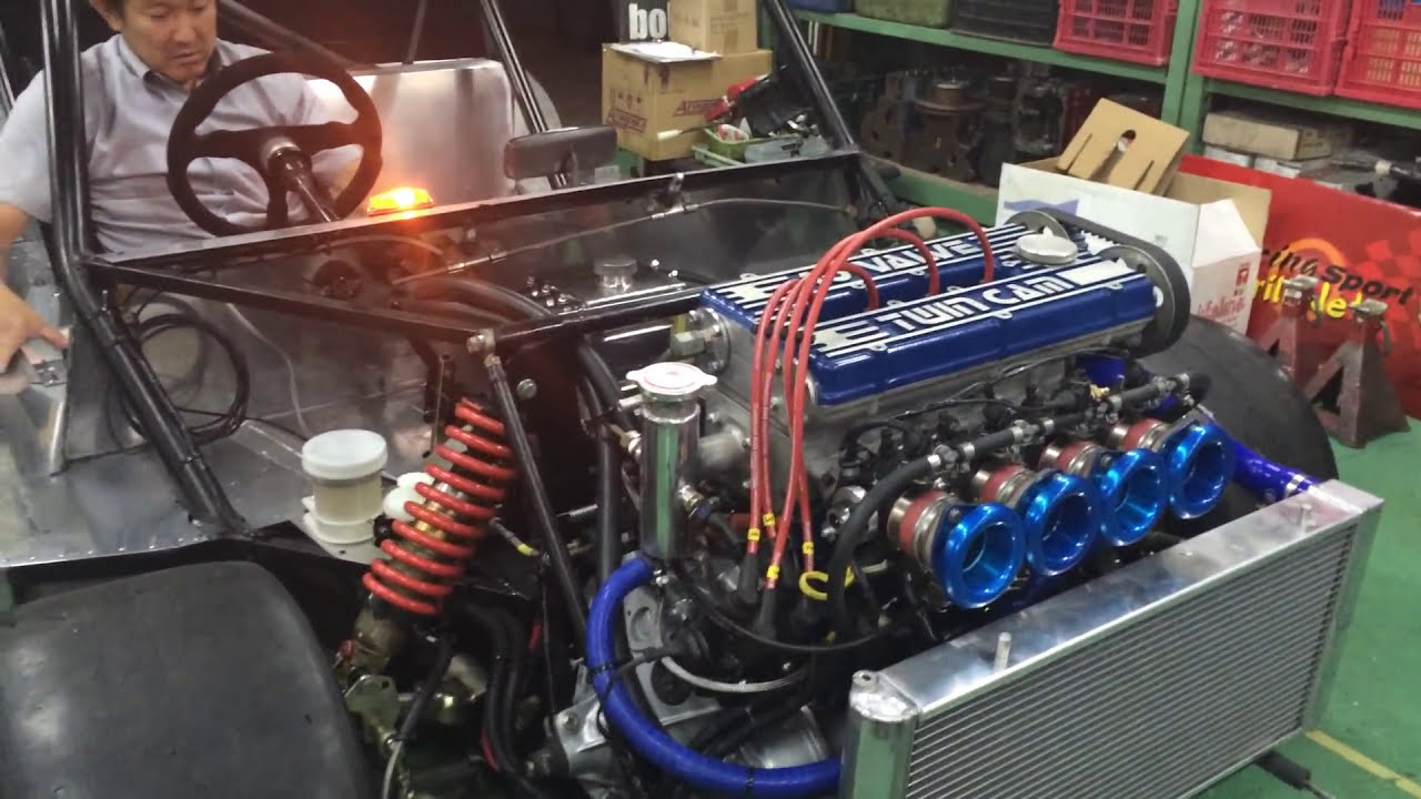 最速ミニ ツインカムエンジンの咆哮！ #77 KAD MINI TWINCAM fastest mini