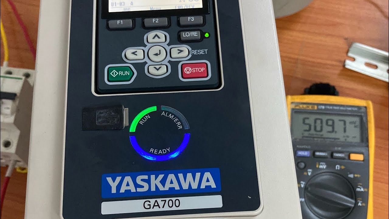 Cài đặt biến tần GA700 Yaskawa SIÊU DỄ - Chỉ 10 phút là xong!