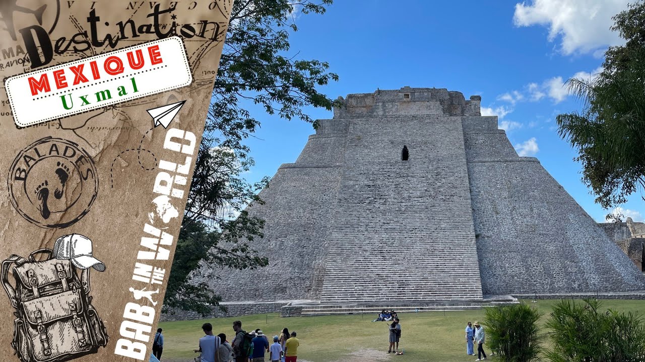 MEXIQUE - Grande Citée de Uxmal (Yucatan) 
