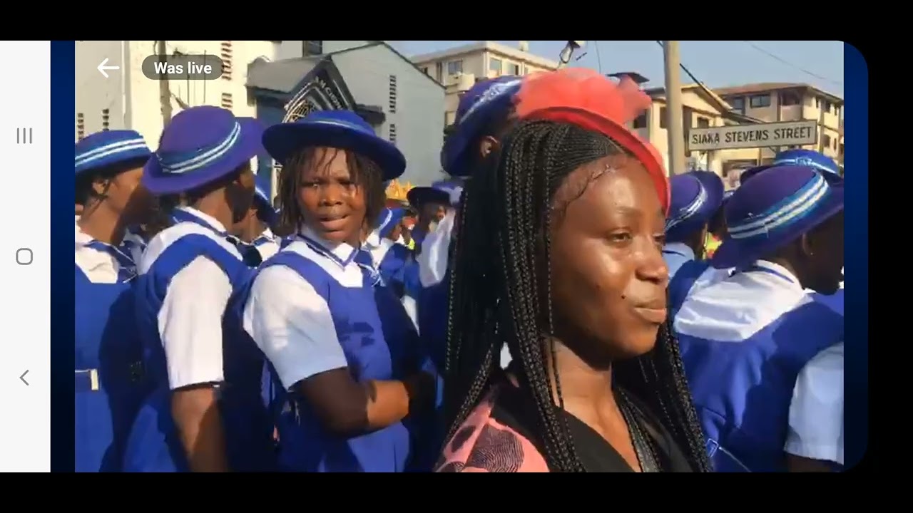 FREETOWN SECONDARY SCHOOL FOR GIRLS ( FSSG ) CELIBATE 98 YEARS OF THANKSGIVING SERVICE SIERRA LEONE