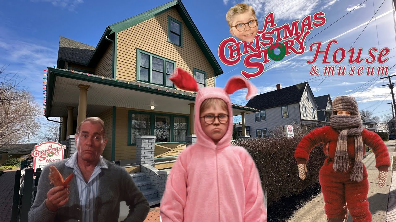 A Christmas Story House & Museum Full Walkthrough Dec 2022- Cleveland Ohio