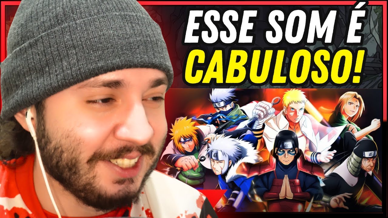 Rap dos Hokages (Naruto) - A VONTADE DO FOGO | NERD HITS | REACT BAUEB