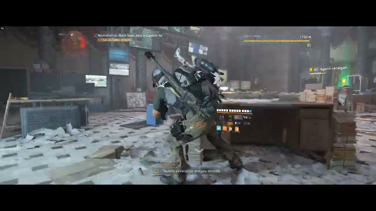 Tom Clancy's The Division 2 | Rogue agents encounter | Invaded Capitol