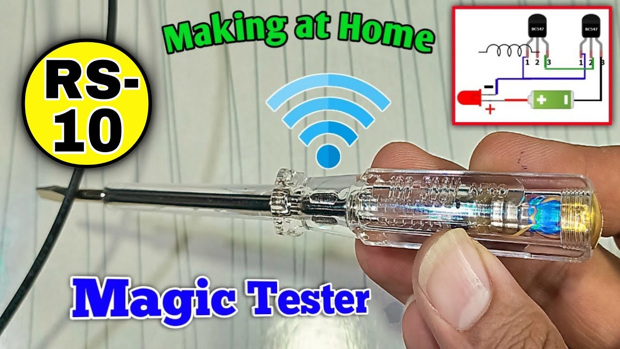 How to Make Magic Tester || Wireless  Taster Making At Home || Magic Tester kesy banaye || C945