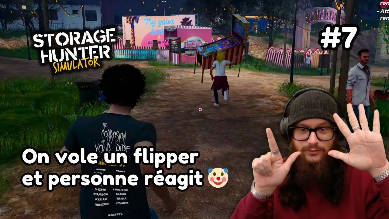 On vole un flipper et personne réagit 🤡 | Storage Hunter FR #7