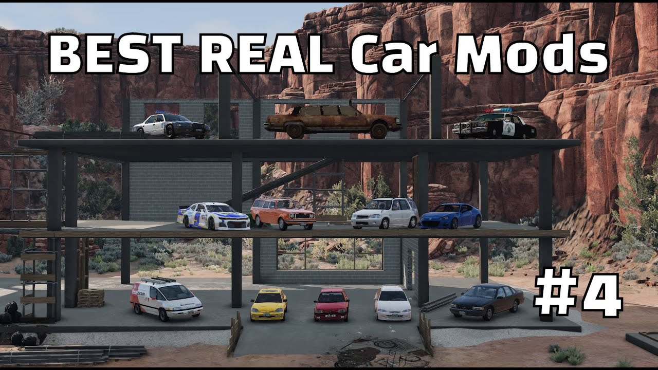 The BEST REAL Car Mods in BeamNG #4