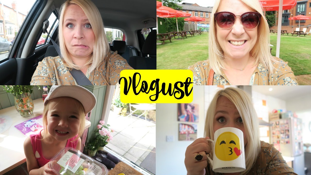 VLOGUST 18: Hauls, Blue Ticks & Candy Floss Grapes!